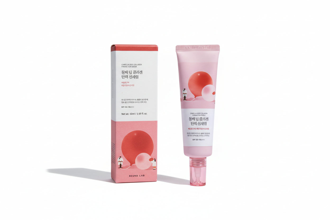 Round lab Camellia Deep Collagen firming serum